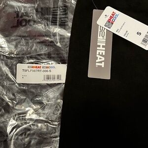 32 Degrees Black Fleece Leggings
